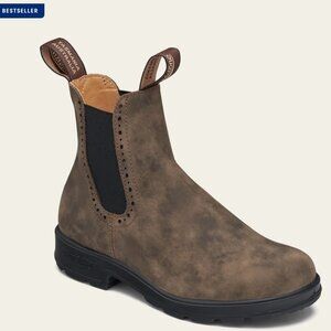 Almost new Blundstone Boots #1351 Women's High Top Rustic Brown Can Size 7